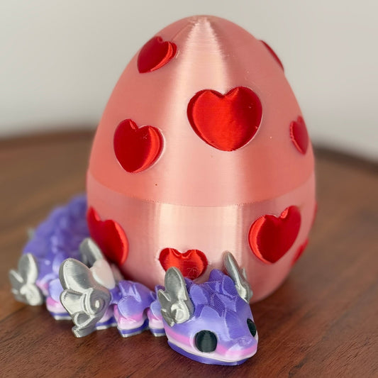 Heart Egg and Cupid Snake Short