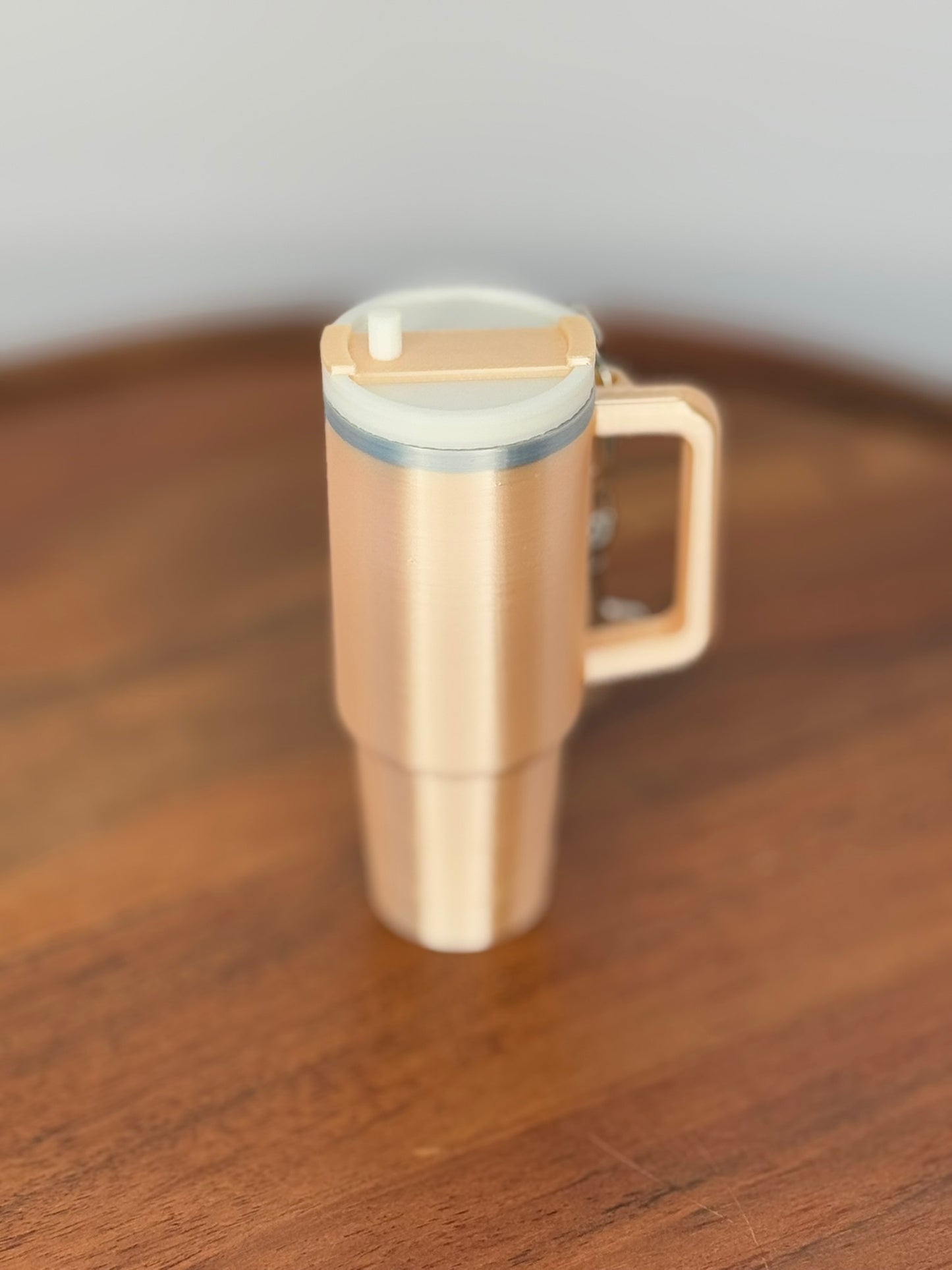 Stylish Tumbler Cup Keychain - Lip Balm Holder and Storage – 3D Printed, Portable & Gift-Ready!