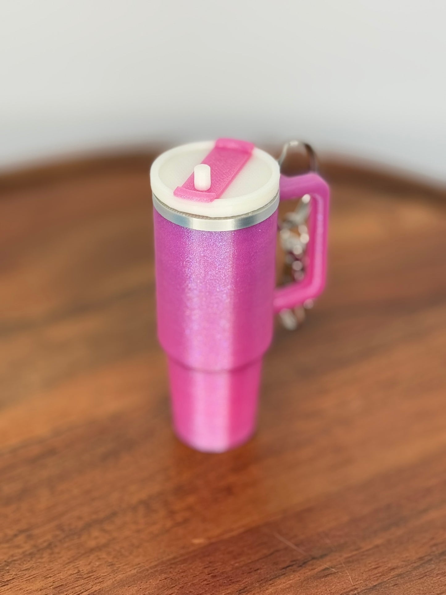 Stylish Tumbler Cup Keychain - Lip Balm Holder and Storage – 3D Printed, Portable & Gift-Ready!